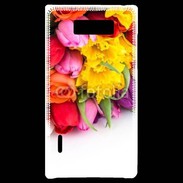 Coque LG Optimus L7 Bouquet de fleurs
