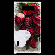 Coque LG Optimus L7 Bouquet de rose