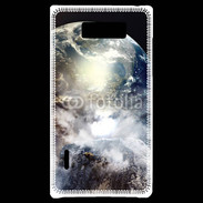 Coque LG Optimus L7 La terre vue de l'espace