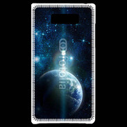 Coque LG Optimus L7 Planète terre vue de l'espace 1