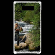 Coque LG Optimus L7 Pêche à la truite