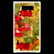 Coque LG Optimus L7 Bonbon nounours