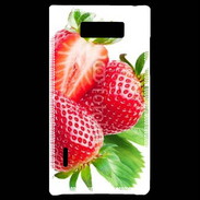 Coque LG Optimus L7 Envie de fraise