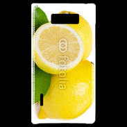 Coque LG Optimus L7 Citron jaune