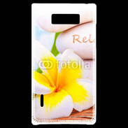 Coque LG Optimus L7 Fleurs relax