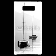 Coque LG Optimus L7 Bateau sur un lac