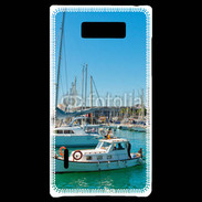 Coque LG Optimus L7 Bateau au port 3