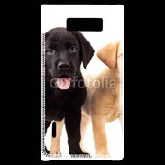 Coque LG Optimus L7 Chiot labrador
