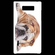 Coque LG Optimus L7 Bulldog anglais 2