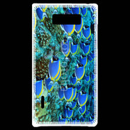 Coque LG Optimus L7 Banc de poissons bleus