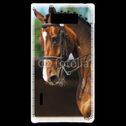 Coque LG Optimus L7 Dressage cheval 1