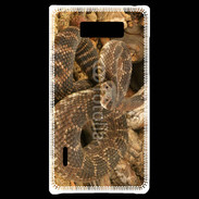 Coque LG Optimus L7 Serpent à sonnette