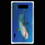 Coque LG Optimus L7 Requin tigre