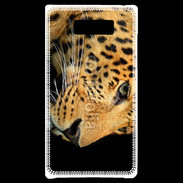 Coque LG Optimus L7 Tête de léopard 2