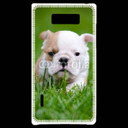 Coque LG Optimus L7 Petit Bulldog anglais