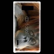 Coque LG Optimus L7 Portrait de singe
