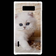 Coque LG Optimus L7 Adorable chaton persan 2