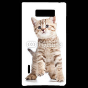 Coque LG Optimus L7 Adorable chaton 7