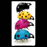 Coque LG Optimus L7 Pile de coccinelles