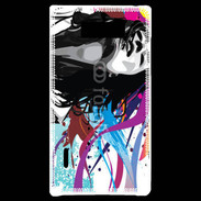 Coque LG Optimus L7 Graffiti style femme