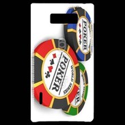 Coque LG Optimus L7 Jetons de poker 7