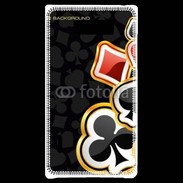 Coque LG Optimus L7 Carte de poker
