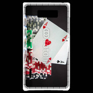 Coque LG Optimus L7 Paire d'as au poker 6