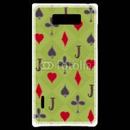 Coque LG Optimus L7 Poker vintage 3