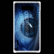 Coque LG Optimus L7 oeil de geek