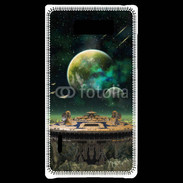 Coque LG Optimus L7 Planète Alien