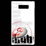 Coque LG Optimus L7 Rugby passion 2