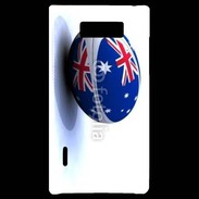 Coque LG Optimus L7 Ballon de rugby 6