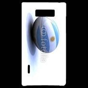 Coque LG Optimus L7 Ballon de rugby Argentine