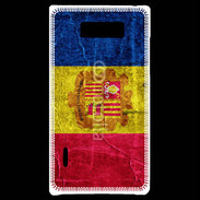 Coque LG Optimus L7 Drapeau Andorre