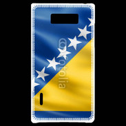 Coque LG Optimus L7 Drapeau Bosnie