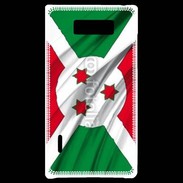 Coque LG Optimus L7 Drapeau Burundi