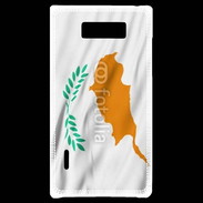 Coque LG Optimus L7 drapeau Chypre