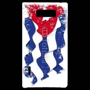 Coque LG Optimus L7 Drapeau Cuba 2