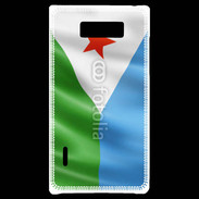 Coque LG Optimus L7 Drapeau Djibouti