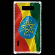 Coque LG Optimus L7 drapeau Ethiopie