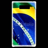 Coque LG Optimus L7 drapeau Brésil 5