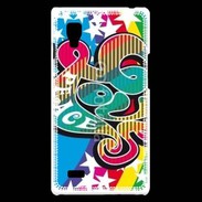 Coque LG Optimus L9 Peace and love 5