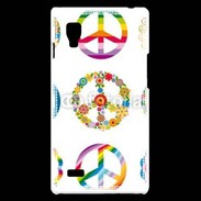 Coque LG Optimus L9 Symboles de paix