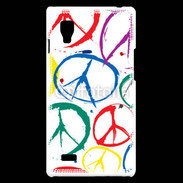 Coque LG Optimus L9 Symboles de paix 2