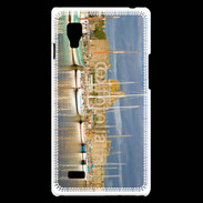Coque LG Optimus L9 Port de Saint Malo