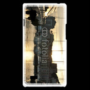 Coque LG Optimus L9 Port de cannes au couché de soleil