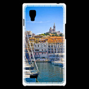 Coque LG Optimus L9 Port de Marseille 3