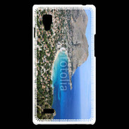 Coque LG Optimus L9 Baie de Mondello- Sicilze Italie