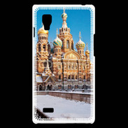 Coque LG Optimus L9 Eglise de Saint Petersburg en Russie