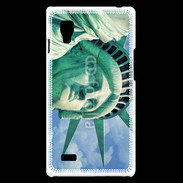 Coque LG Optimus L9 Statue de la liberté 5